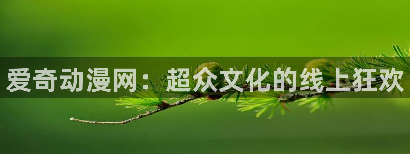 樱花动漫沧元图：爱奇动漫网：超众文化的线上狂欢